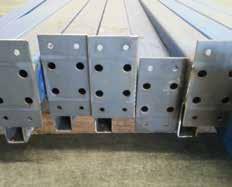 External Holes SHS, RHS, CHS & Pipe Sections In open-ended SHS, RHS and pipe sections, a hanging hole each end is required to allow hanging wire to pass through.