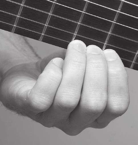 contact with the fret. This contact allows the string to continue to ring while the pitch is raised and/or lowered.