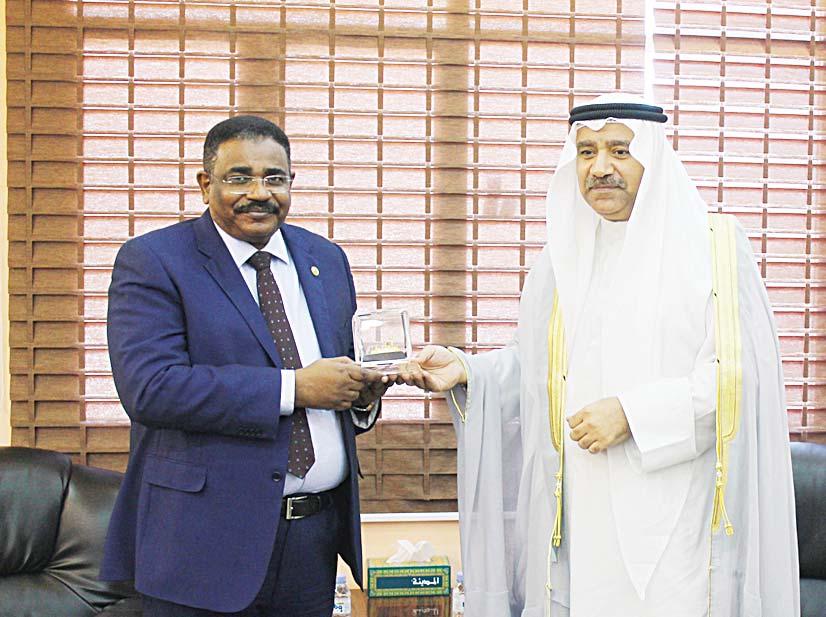 LOCAL 5 KISR completes study on effects of heavy crude refining at Al-Zour Refinery to enhance competitiveness of Kuwait petroleum products KUNA photo Ambassador of Kuwait to Sudan Bassam Mohammad