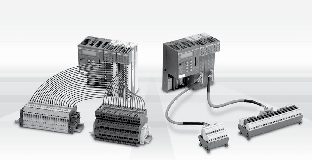 Choose flexibility Interfast Terminal Whatever your PLC and I/O cards, ABB offers complete and pretested solutions adapted to your needs. Interfast is a fast and error-free system.