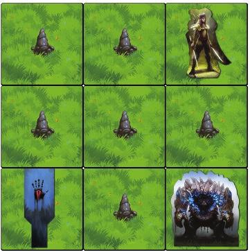 Tracking Whirlwind Move the creature 1 tile towards the closest hero, ignoring any heroes located in The City of Kings If 2 heroes are at an equal distance, then you may choose which hero the