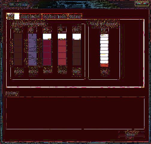 Checking Ink Levels and Replacing Checking Ink Levels Ink levels can be checked in the Ink tab of the Utility window. A simple bar scale indicates the level of ink in each cartridge.
