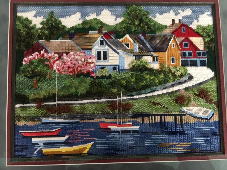 Everyone should develop their own style or their own rules of engagement for their canvas. That individual and personal touch is what makes the art of needlepoint so exciting.