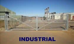 5 metres wide each but up to 3 metres tall and weighing 500kg each. The motors are designed to open these big heavy gates.