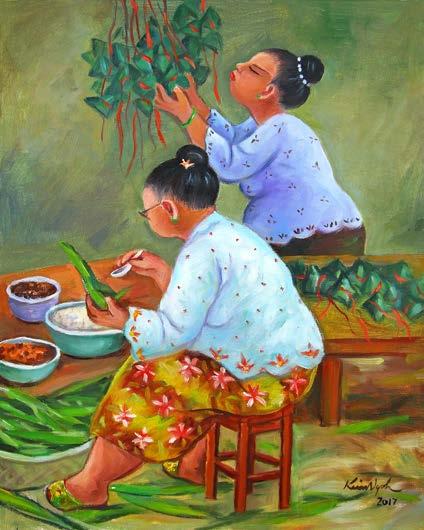 CHANG KIM NGOH Year of Birth: 1946 Disability: Polio Kim Ngoh graduated with a Diploma in Fine Art from the Nanyang Academy of Fine Arts (NAFA) in 1970, specialising in watercolour painting.