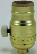 Eliminates the use of Expensive 3-Way Bulbs Height 2-3/4 Diameter 1-1/2 Rated 150W-120V Knob Color 40-4038-14 Polished Gilt Ivory 40-7038-14 Polished Gilt