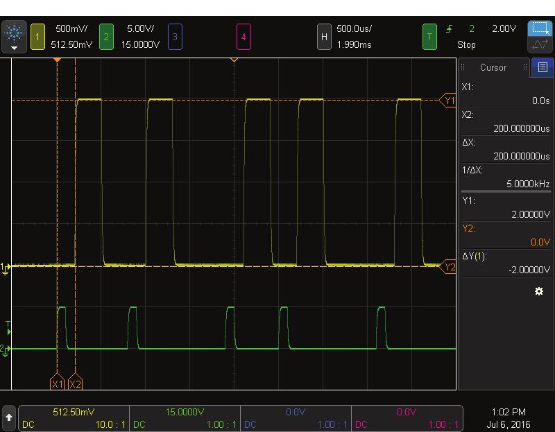 10 Keysight Using an External Trigger to Generate Pulses with the B2960A Demo Guide 4) Press to save your settings. 5.
