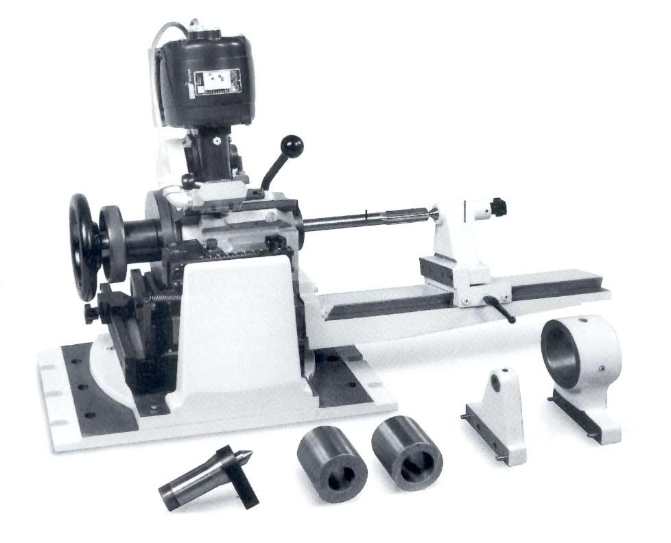 Major Elements Have Heavy-Duty Design and Convenience Features Workhead Design Speeds Setup The standard workhead accepts collets that provide a maximum of 1 capacity through the spindle drawbar.