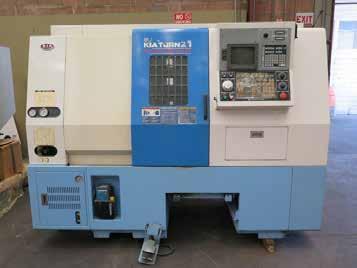 , 41 Max Turning Length, Chip Conveyor, Coolant 2012 1999 2012 Mighty VT-33BL CNC Turning Center s/n 5341202012 w/ Fanuc 0i-TB Controls, 12-Station Turret, 2400 RPM, 50Hp Spindle Motor, 4.