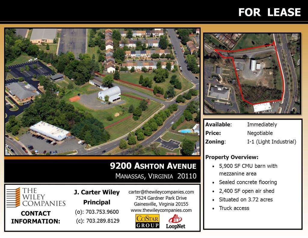 9200 Ashton Ave Class C Industrial Subtype: Warehouse 8,300 SF Floors: 1 Typical Floor: 8,300 SF 8,300 SF 8,300 SF 8,300 SF Withheld EXPENSES PER SF Taxes: $0.