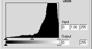 HISTOGRAM CORRECTIONS The histogram indicates the distribution of pixels with specific brightness and color values of the displayed image.