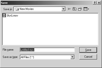 With the movie displayed in the main window, select the flicker-correction option from the correction menu.