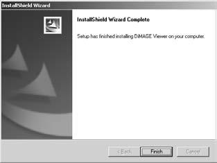 Specify the directory in which to install the software. The name of the default program folder is displayed.