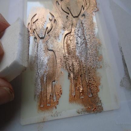 Don`t over work the colours as the can get muddied together. Step 5.