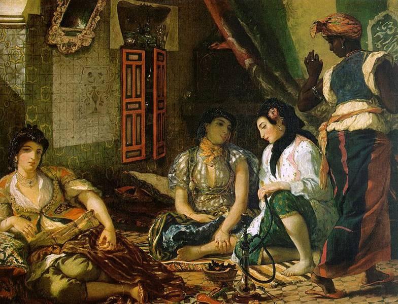 Delacroix, 1845 Women of