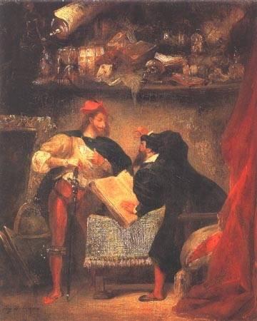 Faust and Mephistopheles Eugène