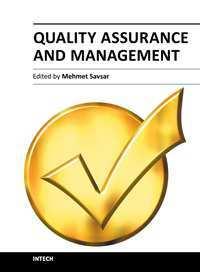 Quality Assurance and Management Edited by Prof.