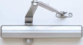 Wood screws included for wood door mounting applications. Closers are packed with thru-bolts.