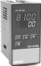 Tempco TEC-8100 1/8 DIN Temperature Controller 96mm x 48mm Fuzzy Logic PID Heat & Cool Optional NEMA 4X/IP65 Front Panel Universal Power Input Auto Tuning of PID Parameters Base Price $195.