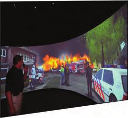 8,000 visual channels high-resolution, live-linked solutions empower simulation-training systems with life-like realism.