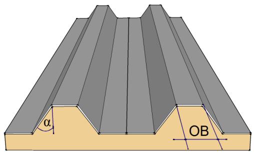 The calottes should be selected depending on the sandwich or trapezoidal sheet profile. As a standard, calottes are available from BayWa r.e. in an Alu blank colour with vulcanised EPDM seal in accordance with Table 4.