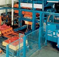 one cope and one drag mould, with pattern roller conveyor and pattern shuttle
