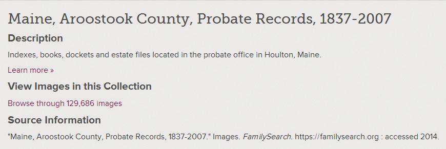 But if you only search the indexed collections on FamilySearch.org, you ll miss out on valuable genealogy information.
