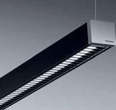 SolvanB Suspended luminaires with ultra-low cross-section louvre with UXP-Technology or with UXP-AD task-area louvre 654da IP20 0.