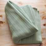 Cotton Throws are knitted