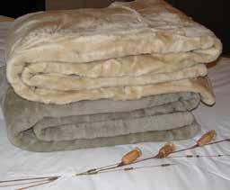 natural fibres which are hypoallergenic.