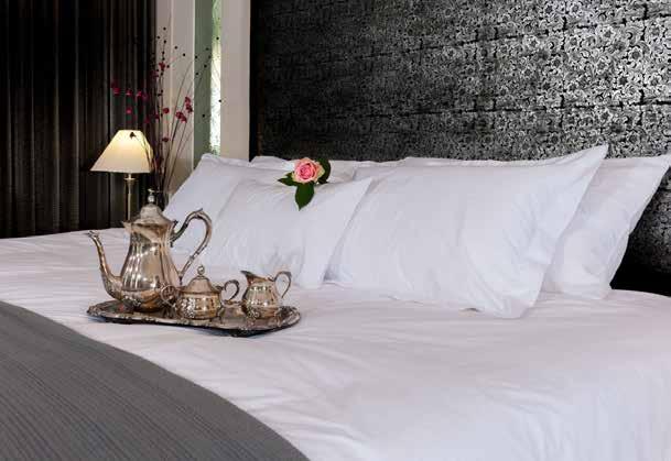 BED LINEN RANGES 300 Thread Count SUPERIOR This range is manufactured from pure combed cotton in a 300 thread count percale