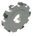 Tools with ISO elements Technical appendix Cutting data recommendation for milling 0 = Sharp edged + = Slightly rounded ++ = Medium rounded +++ = Heavily rounded Disc milling cutter with tangential