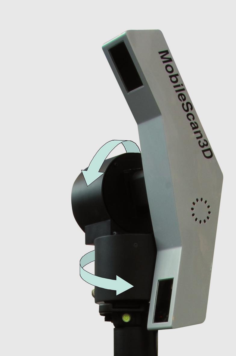 MobileScan3D The Components The 400mm and 1000mm sensors have the same size and physical