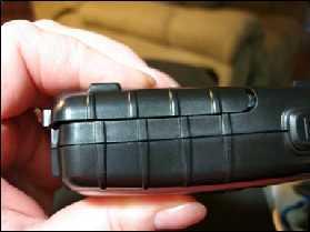 To replace the belt clip just slide it into the slots till you hear a click.