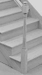 Ordering Specifications for Newels Check local building codes for required height and baluster spacing.