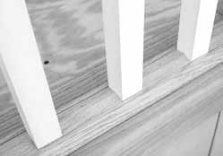 For rake portions of the stair, measure along the slope of the stair or use the lineal formula: Number of Treads x 13" (rounded up