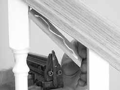 PIN TOP BALUSTER Lineal rail components consist of sub rail, shoe rail, and fillet.
