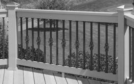 Inspiration for... OUTDOOR LIVING! ESTATE BALUSTER SERIES Estate Balusters can be Stylishly Customized by Integrating a Unique Basket or Collar Accessory.