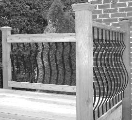 Inspiration for... OUTDOOR LIVING! GLASS BALUSTERS FRONTIER BALUSTERS 4 Wide x 5/16 Thick x 32 Tall Use 1.
