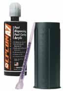 Thickness Bronze Installation Products A501K Fast Setting Epoxy Kit includes 5 oz.
