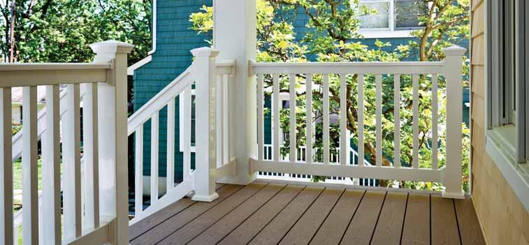 WOLF RAILING: TRADITIONAL Round Classic Baluster WOLF RAILING: TRADITIONAL Square Value Baluster WOLF RAILING Wolf Railing installs