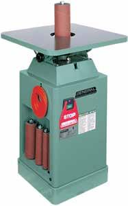 6 X 48 BELT & 12 DISC SANDER WITH BUILT-IN DUST COLLECTOR Sanding belt operates at any