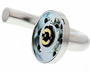 Features & Benefits All items manufactured in stainless steel Grade 304 Levers are prefixed to sprung roses with push on covers in satin stainless steel M4 bolt through fixings and threaded