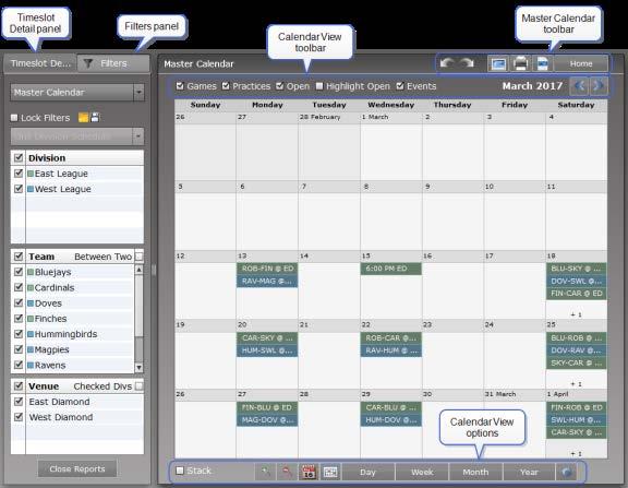 Timeslot Detail Panel The Timeslot Detail panel can be found on the left side of the Master Calendar screen or Game List by clicking the Timeslot Detail tab.