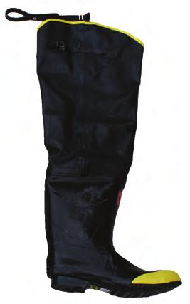 Reinforced toe cap Sizes: 5-14 #2KS6430 16 over-the-sock premium rubber knee boot Fabric lined
