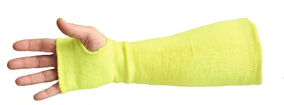 resistant sleeve 16 long Hemmed wrist & arm opening EN 388 354X