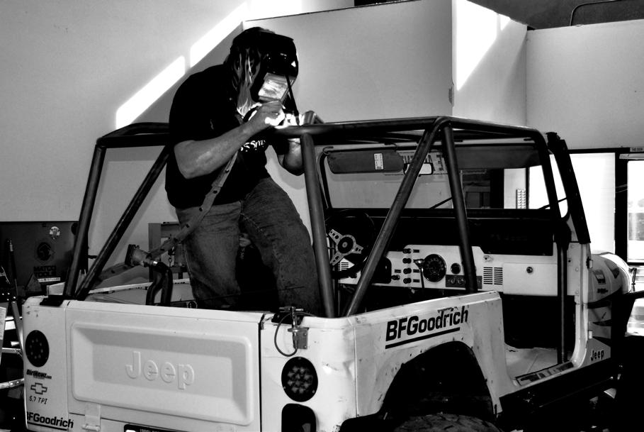 Poison Spyder Customs CJ-7 FULL CAGE KIT INSTALL Page 6 to ensure everything is still straight, square and properly positioned. 20. Begin finish-welding the cage.