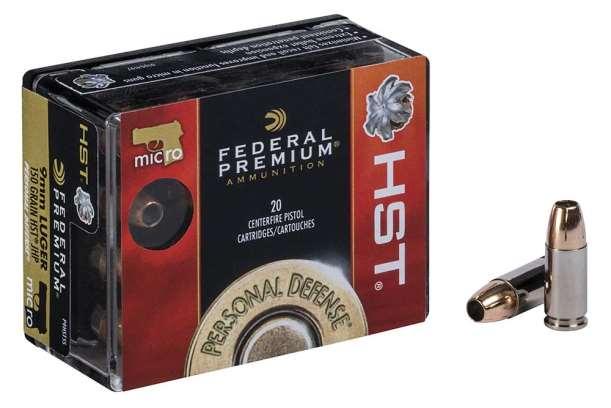 The 2016 SHOT Show - Ammo Federal HST 9mm Micro 9mm