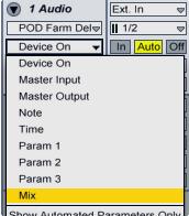 POD Farm 2 Advanced User Guide POD Farm Elements Plug-Ins Note: Unlike POD Farm 2 Plug-In, the automatable parameters within Elements Plug-Ins are all fixed - that is, it is not required to assign an