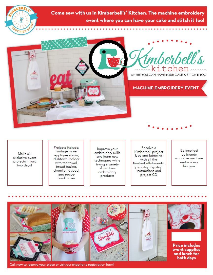 Register for both Kimberbell Events Get a $25 Kimberbell Gift Card!